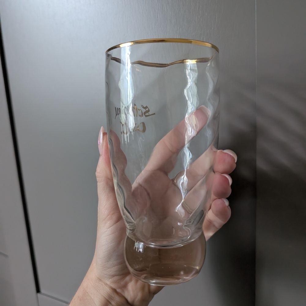 O.F.C. Schenley Gold Rim Glass - Picture 6 of 8